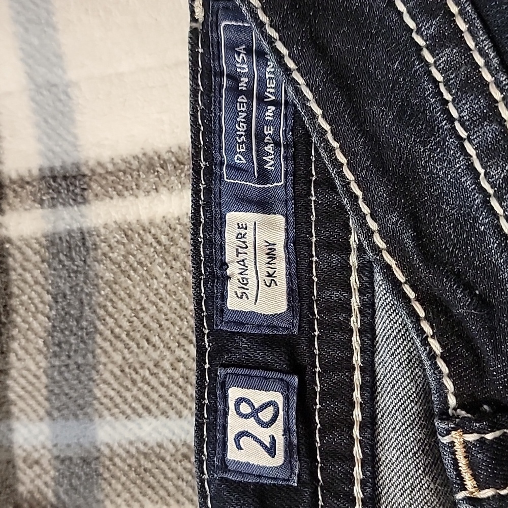 Miss Me Women's Dark Blue Jeans - Picture 2 of 10
